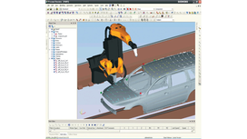 3D環境での製造工程の検証　Process Simulate
